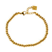 MANAMI Gold: Ball-Beads Contemporary Chain Bracelet
