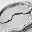 MANAMI LG: Ball-Beads Contemporary Chain Silver Anklet