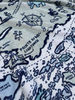 Cozy Map Blanket | GBAYCo. Pointe Au Baril Edition