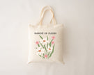 Sac réutilisable - Marché de fleurs 01