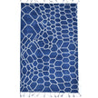 Marine Woven Wool 6X9 Rug