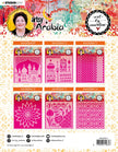 Art By Marlene Mask Artsy Arabia 200x200mm nr.14