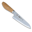 MATSUE 165 - MV Stainless Steel Santoku Knife 165mm/Natural Wood Handle