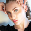 MAZUNTA Silver (White Gold): Rentangle Shaped Hoops - A Bold Twist on Classic Elegance