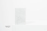 Bianco Carrara Marble Asymmetric Book Ends