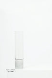 Bianco Carrara Marble and Glass Vase and Hurricane