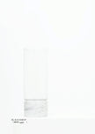 Bianco Carrara Marble and Glass Vase and Hurricane