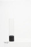 Lauren Black Marble and Glass Vase and Hurricane