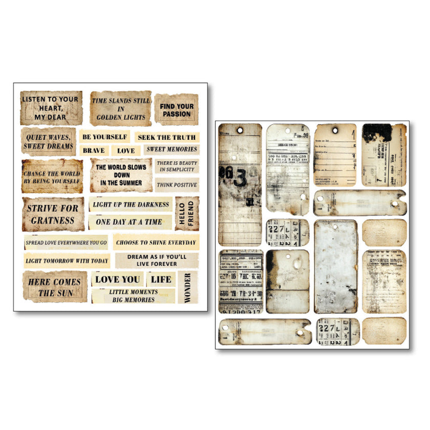 Sticker Set 10/Pkg Kind Thoughts