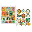 Sticker Set 10/Pkg Scratched Labels