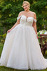 Detachable off-the-shoulder straps