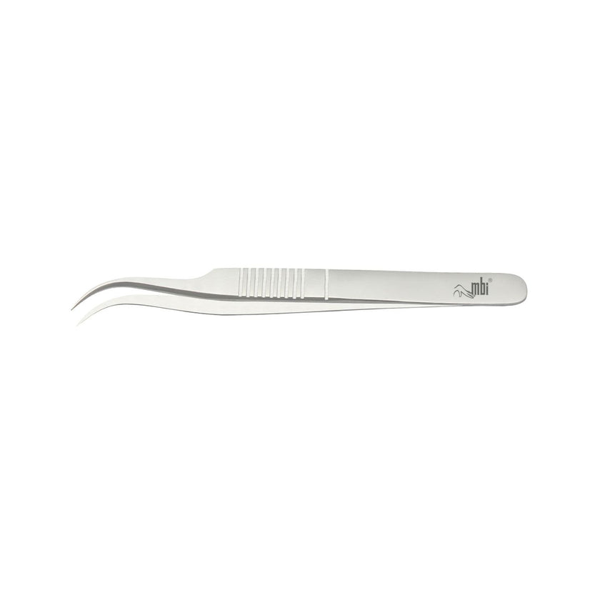 MBI - Mb-412 Sharp Pointed Curved Tweezers (Eyelas Extentions)