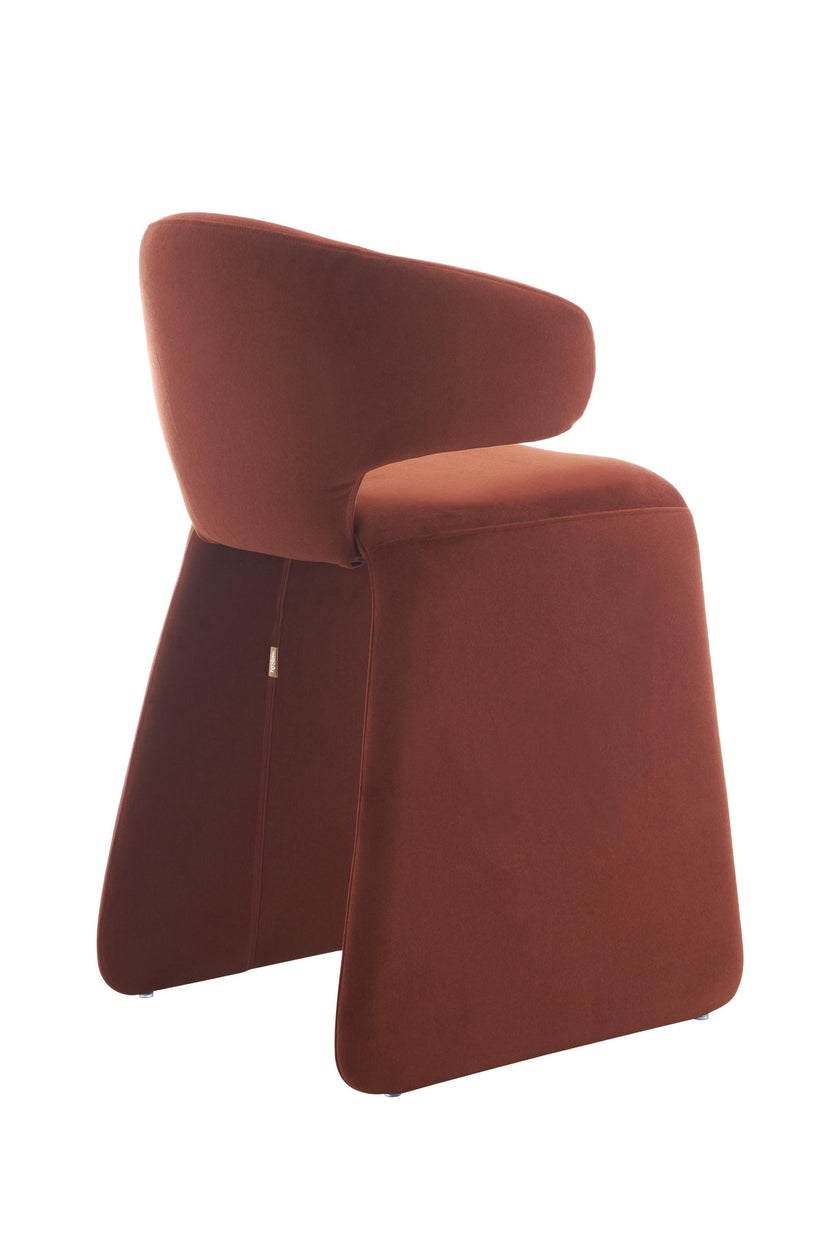 Tessa Modern Counter Chair – Fully Upholstered Comfort – こんにちはマート | KON ...