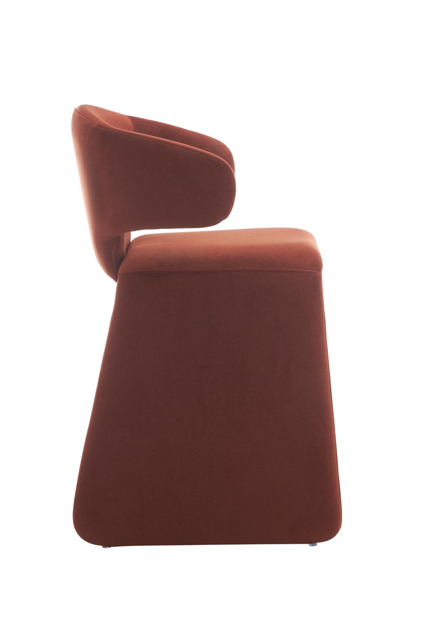 Tessa Modern Counter Chair – Fully Upholstered Comfort – こんにちはマート | KON ...