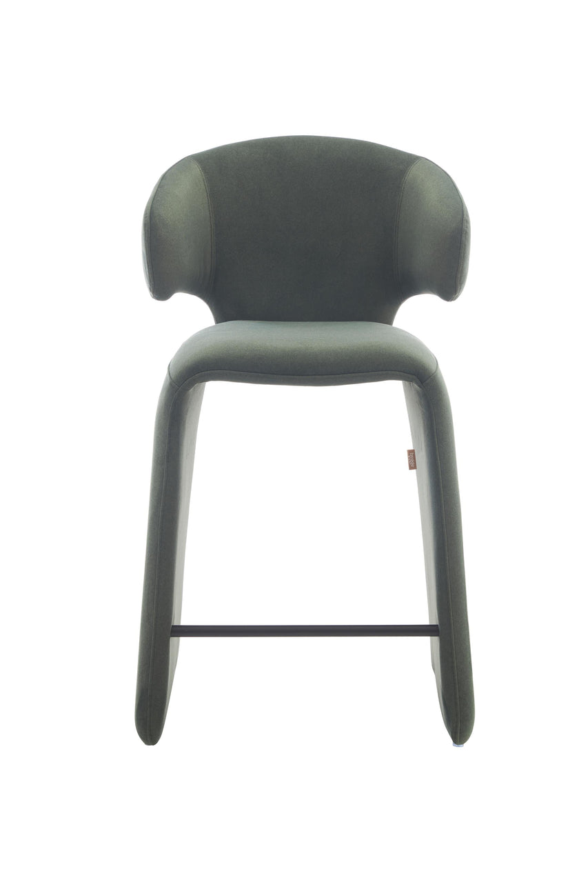Tessa Modern Counter Chair – Fully Upholstered Comfort – こんにちはマート | KON ...