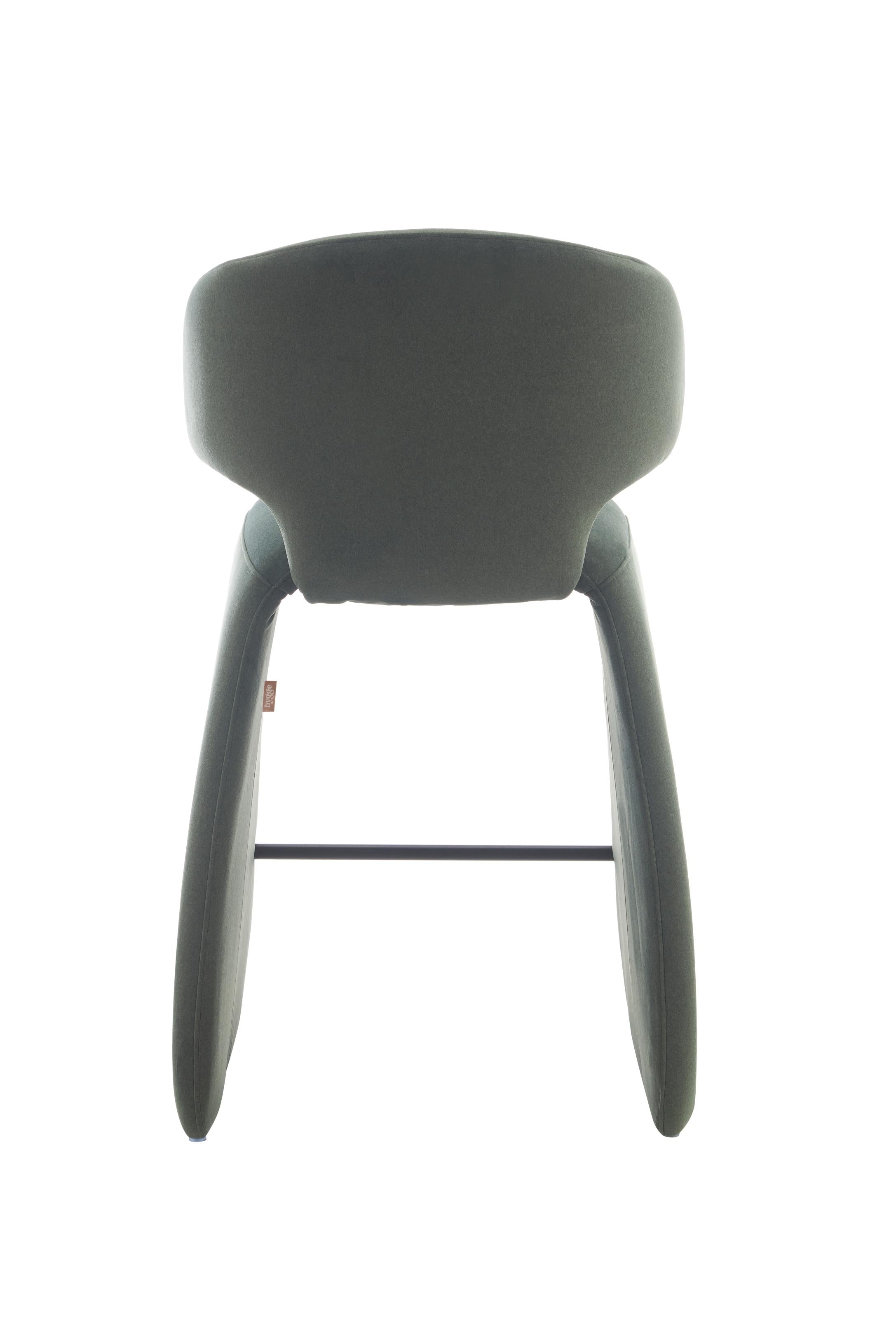 Tessa Modern Counter Chair – Fully Upholstered Comfort