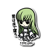Code Geass - C.C. Small Sticker (B-SIDE LABEL)