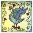 Pink Ink Designs Swan Jovi 6 in x 8 in Clear Stamp Set