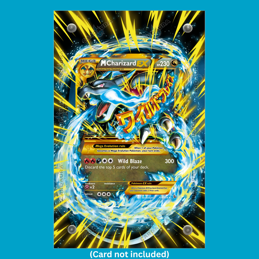 Mega Charizard EX 108/106 FlashFire (Ungraded) Display Case