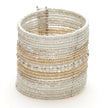 Stripey Beaded Cuff
