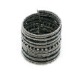 Stripey Beaded Cuff