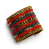 Striped Beaded Cuff