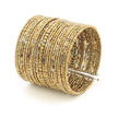 Wide Beaded Cuff