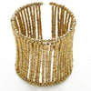 Beaded Column Cuff