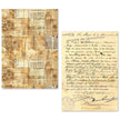A5 Tissue Paper Set – 24 Sheets Vintage Manuscript