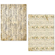 A5 Tissue Paper Set – 24 Sheets Music Sheet
