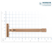 Merkur 3-Piece Ladies DE Safety Razor, Closed Comb, Knurled Extra Long Handle, Rose Gold, Pink Box
