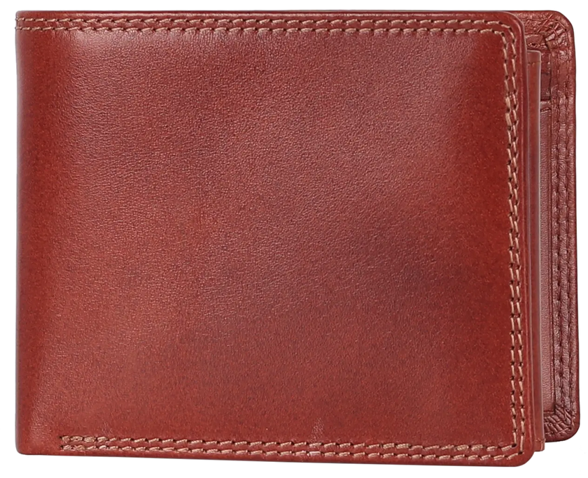 MET Leather Wallet with Coin Pocket