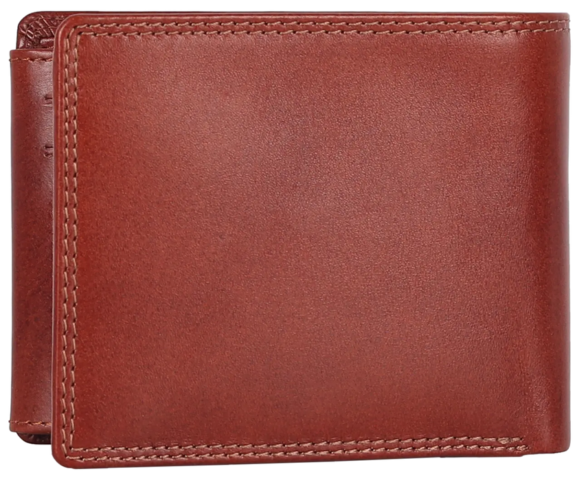 MET Leather Wallet with Coin Pocket