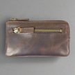 MET Men's Oiled Leather Coin Wallet