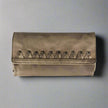 MET Women's Magnet Closure Trifold Leather Wallet