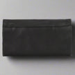 MET Women's Magnet Closure Trifold Leather Wallet