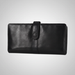 MET Women's Snap Tab Leather Wallet