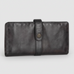 MET Women's Snap Tab Leather Wallet