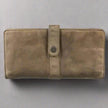 MET Women's Snap Tab Leather Wallet