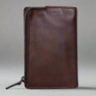 MET Women's Two Tone Zip Around Leather Wallet