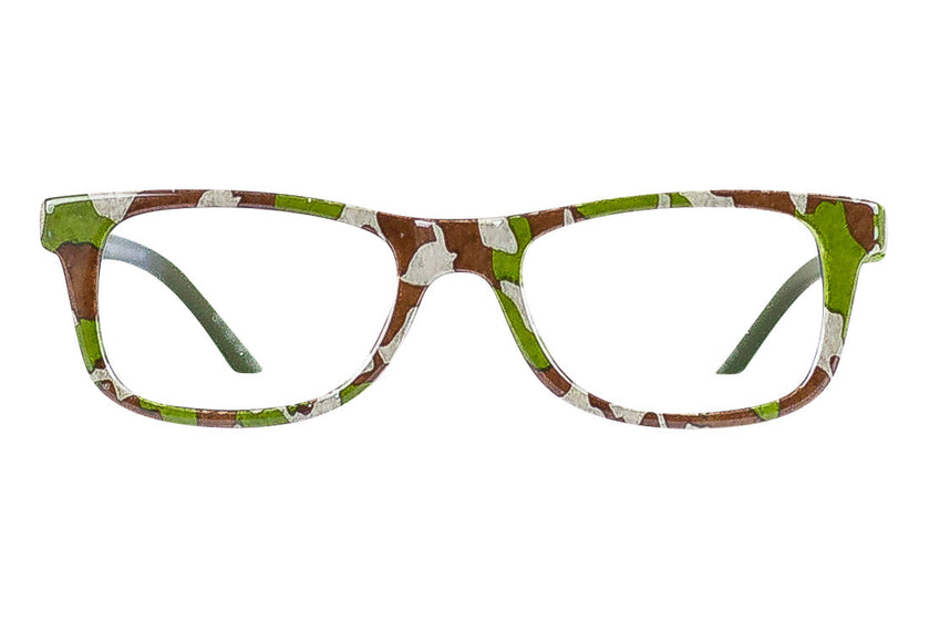Blue Light Glasses - Artist | Army Green
