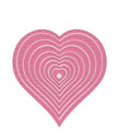 Multi Frame Die - Wavy Heart (9 pcs)