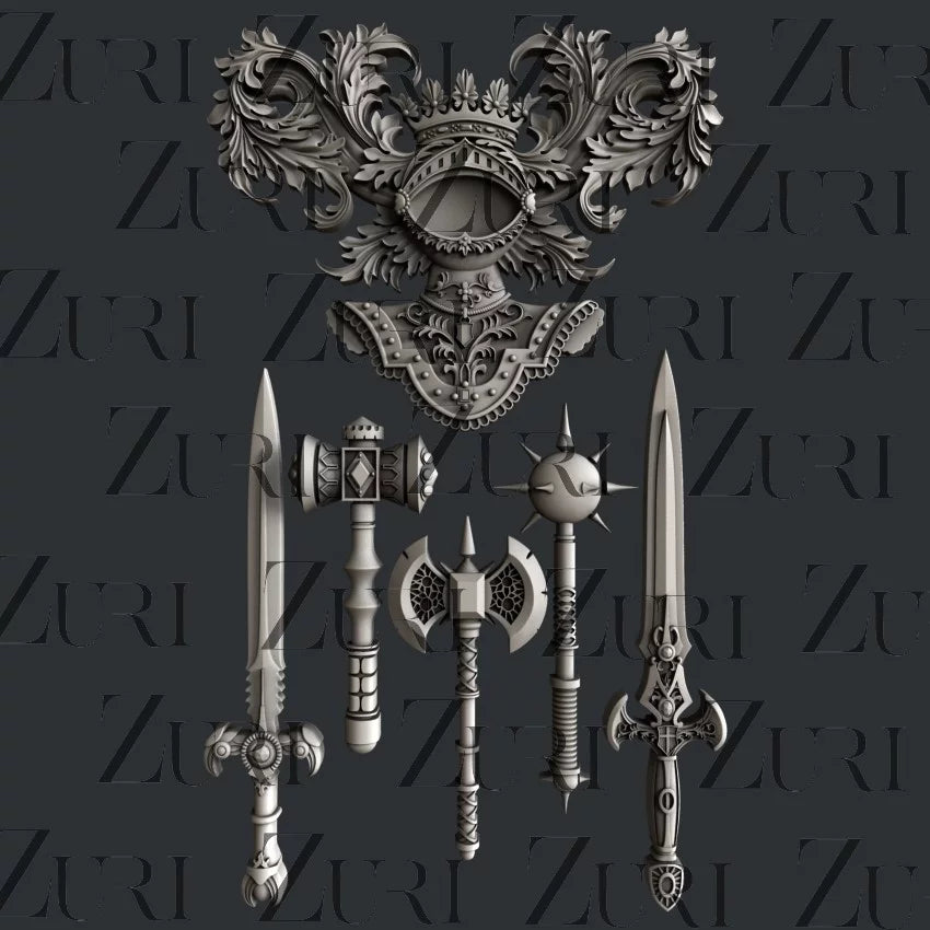 Zuri Designs Medieval Gear