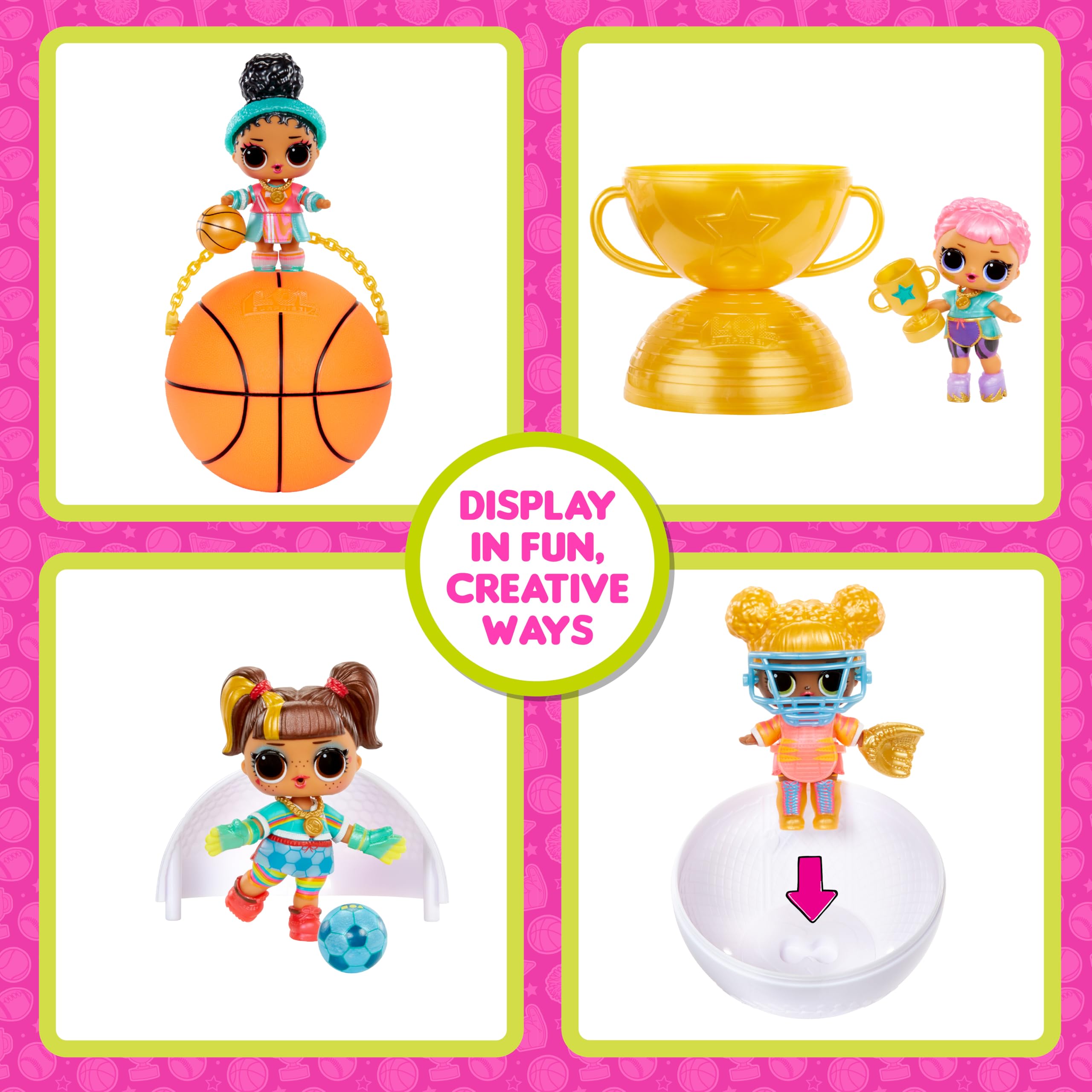 MGA Games - LOL Surprise - Surprise All Star Sports Vault Tot Asst