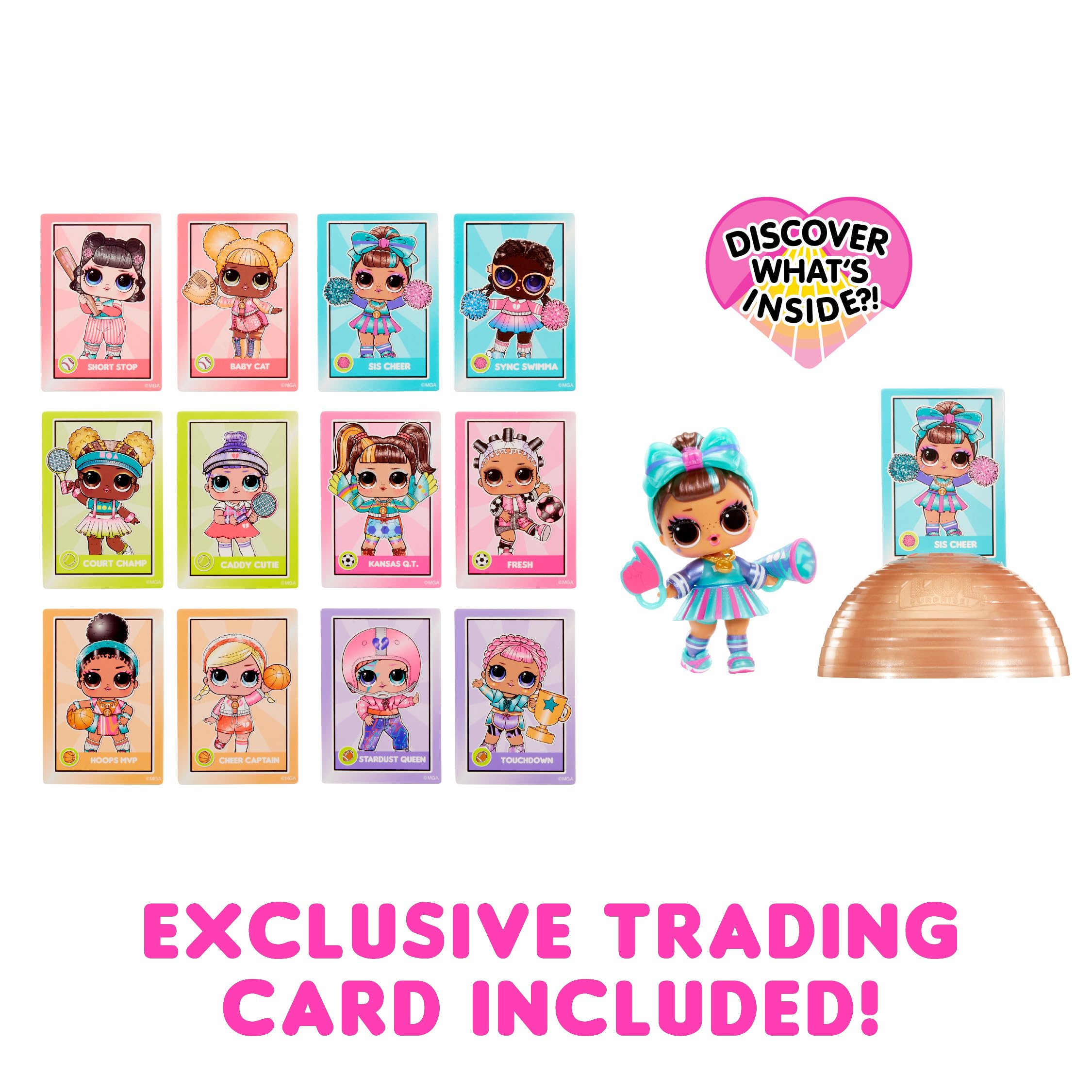 MGA Games - LOL Surprise - Surprise All Star Sports Vault Tot Asst