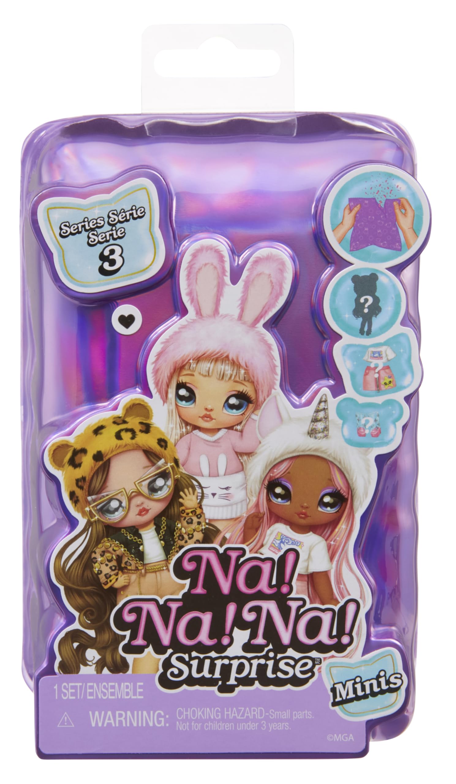 MGA Games - Na Na Na Surprise - Mini Doll S3 Asst Cdu