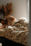 Organic Cotton Muslin Comforter & Pillowcase Set - Fern