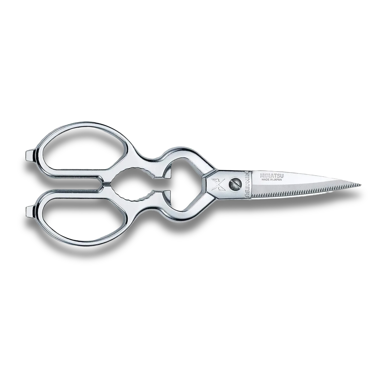 MIMATSU Stainless Steel Kitchen Scissors – Screw-Type | Japan