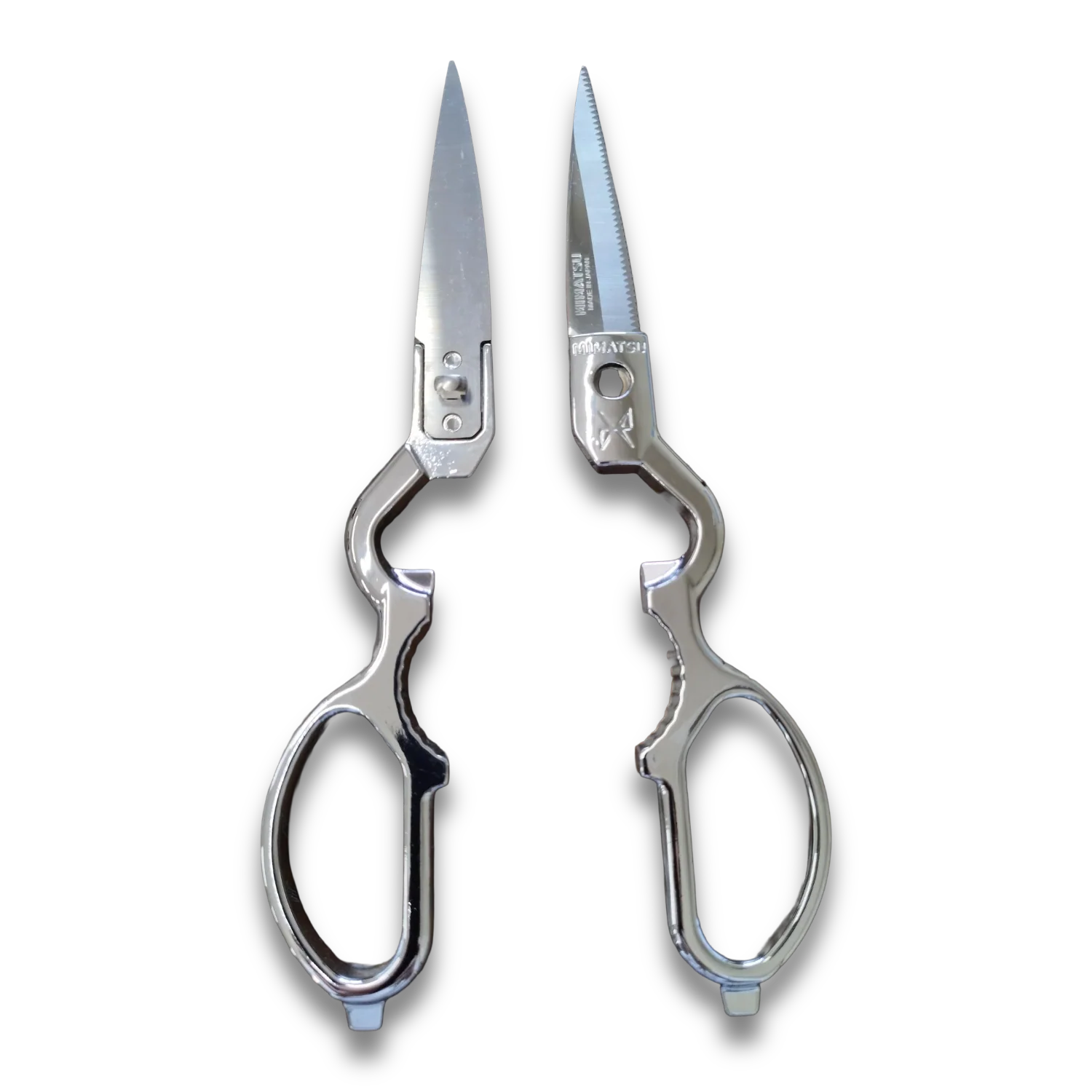 MIMATSU Stainless Steel Removable Kitchen Scissors | Made in Japan
