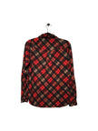 MISHA Regular fit Button-down Top in Red  -  S